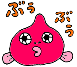 Lovely sea creatures sticker #12427765