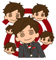 cool attendant 2 sticker #12428052