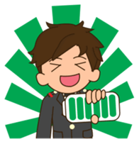 cool attendant 2 sticker #12428061