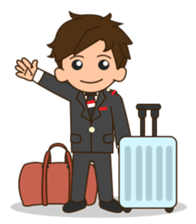 cool attendant 2 sticker #12428069