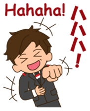 cool attendant 2 sticker #12428072