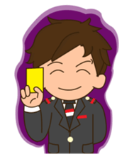 cool attendant 2 sticker #12428080
