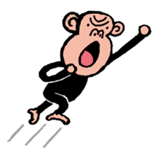 Stamp Monkey 2 sticker #12428407