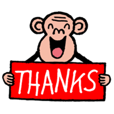 Stamp Monkey 2 sticker #12428422