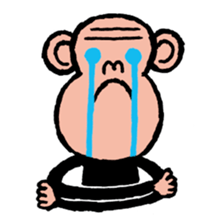 Stamp Monkey 2 sticker #12428431