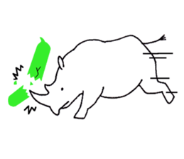 graffiti animal's sticker sticker #12428506