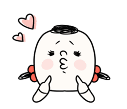 It is simple by an honorific carefully4 sticker #12428639