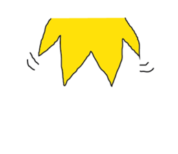Yellow Star Man sticker #12428975