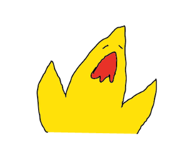 Yellow Star Man sticker #12428979