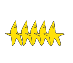 Yellow Star Man sticker #12428981