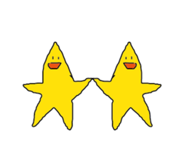 Yellow Star Man sticker #12428991