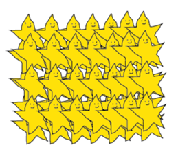 Yellow Star Man sticker #12428994