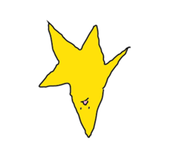 Yellow Star Man sticker #12428998
