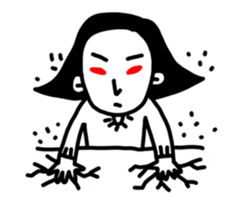 DOODLE GIRL FRIEND sticker #12429136