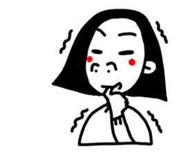 DOODLE GIRL FRIEND sticker #12429156