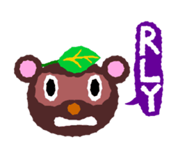 Cute and simple animation sticker #12429417