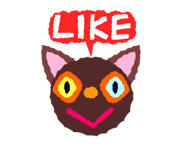 Cute and simple animation sticker #12429419