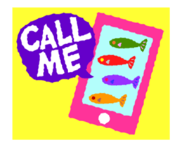 Cute and simple animation sticker #12429423