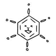 Snow animals and dear sticker #12429912