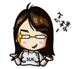 Miss Sue sticker #12430119
