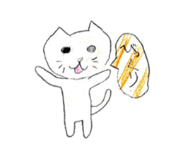 Very cute cat stickers sticker #12430165