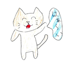 Very cute cat stickers sticker #12430167