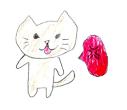 Very cute cat stickers sticker #12430186