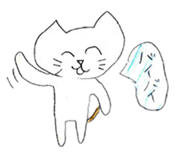 Very cute cat stickers sticker #12430192