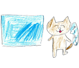 Very cute cat stickers sticker #12430194