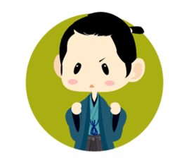 Edo period of the Samurai sticker #12430287