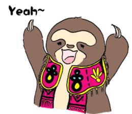 Amis Sloth sticker #12431087
