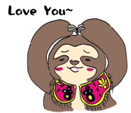 Amis Sloth sticker #12431093
