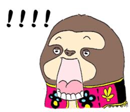 Amis Sloth sticker #12431101