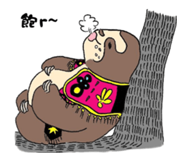 Amis Sloth sticker #12431108