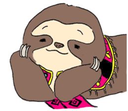 Amis Sloth sticker #12431111