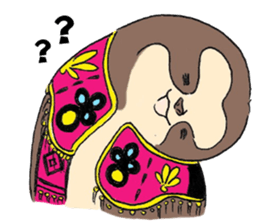 Amis Sloth sticker #12431115