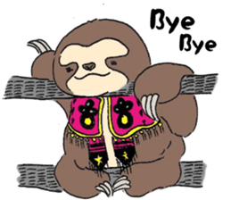 Amis Sloth sticker #12431121