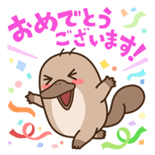 FUNNY PLATYPUS sticker #12431171