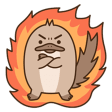 FUNNY PLATYPUS sticker #12431180