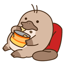 FUNNY PLATYPUS sticker #12431183