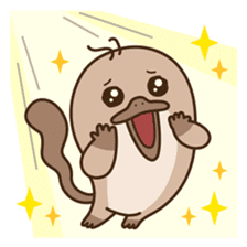 FUNNY PLATYPUS sticker #12431195