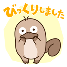 FUNNY PLATYPUS sticker #12431197