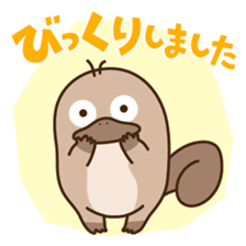 FUNNY PLATYPUS sticker #12431197