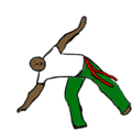 Capoeira Stickers move