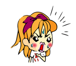 It is a sticker for Mai's nationwide. sticker #12432252