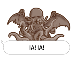 Baloon Sticker of Cthulhu (E) sticker #12432488