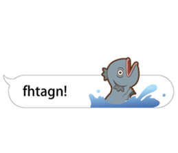 Baloon Sticker of Cthulhu (E) sticker #12432489