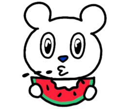 Mr.hundred percent bear 3 - positive sticker #12433224