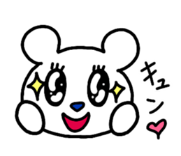 Mr.hundred percent bear 3 - positive sticker #12433231