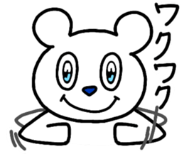 Mr.hundred percent bear 3 - positive sticker #12433246